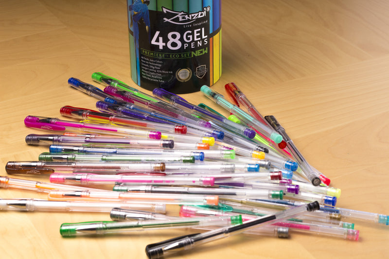Gel Pens - Set of 48 - Life of Colour