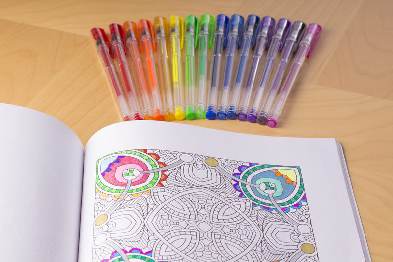 Best Gel Pens for Adult Coloring Books