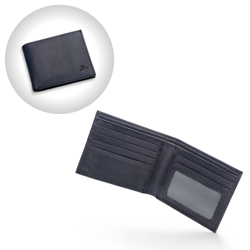 EZONEDEAL Genuine Leather Wallets,multi-function Slim Bifold Purse,card  Holder With Rfid