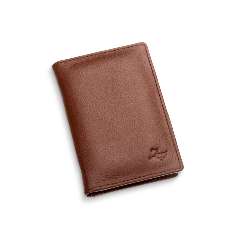 Zip-around leather wallet with all-over embossed eagle | EMPORIO ARMANI Man