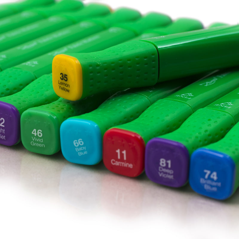 Zenacolor 20 Fabric Markers Pens Set - Non Toxic, Indelible and Permanent Fabric  Paint Fine Point Textile Marker Pen - Pens Fine Point Tip