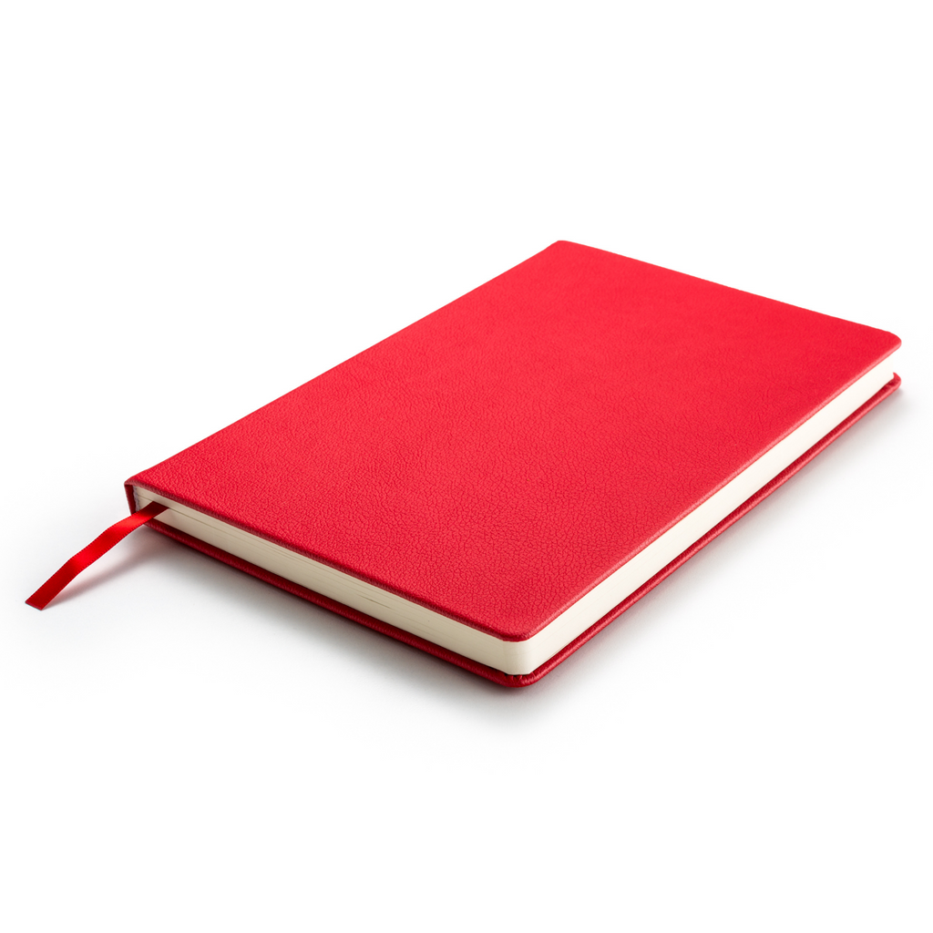 Hardcover Red Journal Notebook A5 Size with Gift Box | ZenZoi